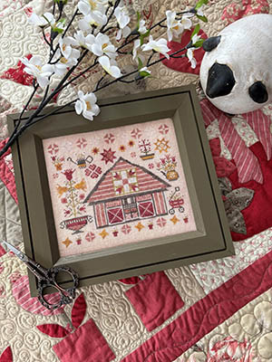Spring Quilt Barn / Pansy Patch Quilts & Stitchery