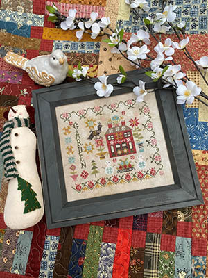 Winter Garden at Cranberry Manor / Pansy Patch Quilts & Stitchery