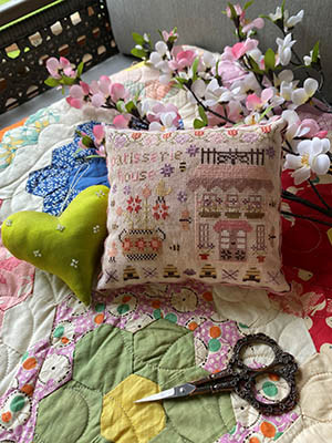 Houses on Wisteria Lane 7 Patisserie House / Pansy Patch Quilts & Stitchery
