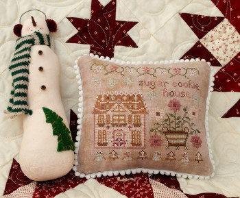 Houses On Peppermint Lane Chart 3: Sugar Cookie House / Pansy Patch Quilts & Stitchery