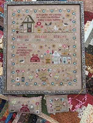 The Simple Tranquility Sampler and Smalls / Pansy Patch Quilts & Stitchery
