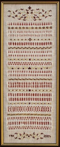 Beginner's Drawn Threadwork Sampler I / Papillon Creations
