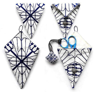 Scissor Case Set / Peacock & Fig