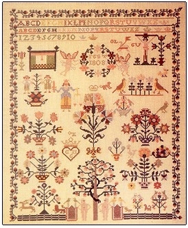 Sampler - 1808 Celle / Permin Graphs