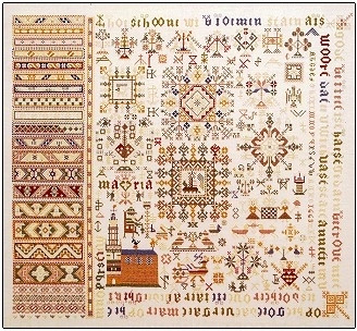 Sampler - 1663 / Permin Graphs