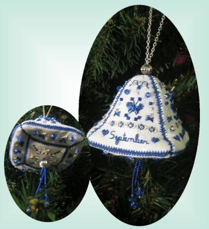 September Bell Heirloom Ornament / Pine Glen Designs