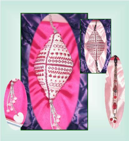 Cherry Jubliee Heirloom Ornament / Pine Glen Designs