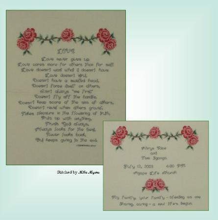 Valance Of Roses / Pine Glen Designs