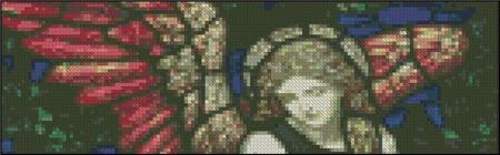 Angel Stained Glass Bookmark / Pinoystitch