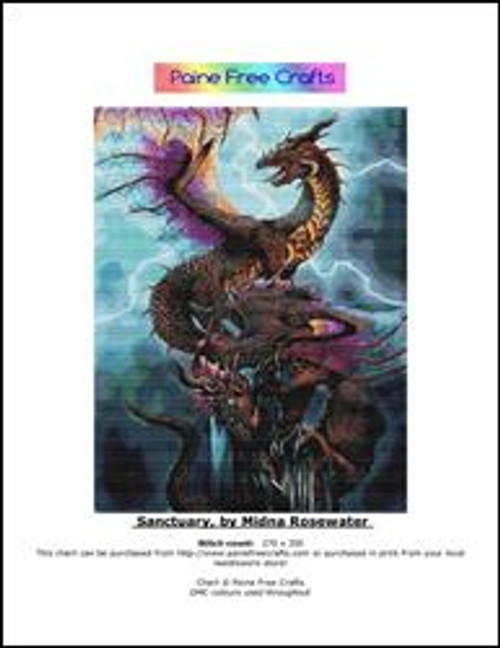 Sanctuary, By Midna Rosewater / Paine Free Crafts