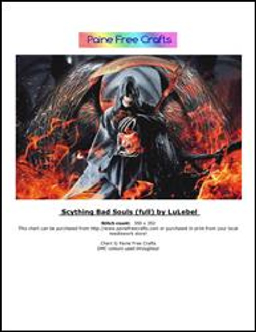 Scything Bad Souls, By Luciana Lebel / Paine Free Crafts
