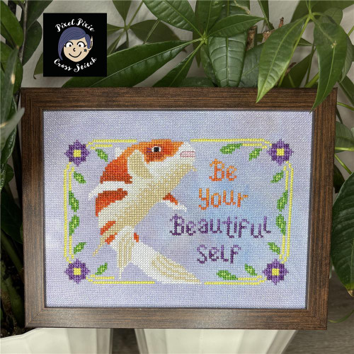 Beautiful Koi / Pixel Pixie Cross Stitch