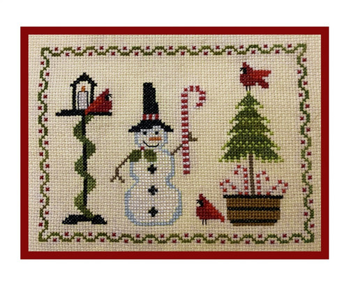 Frosty & Friends / Plum Pudding Needleart