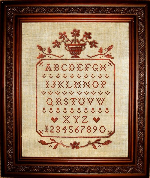 Floral Sampler In Red / Prairie Grove Peddler