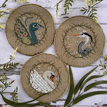 Elegant Birds Trio / Puntini Puntini