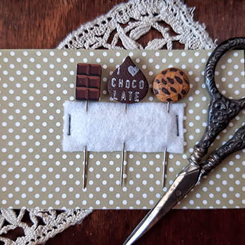I Love Chocolate Pins / Puntini Puntini