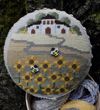 Sunflowers And Bees / Puntini Puntini