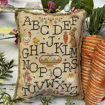Easter Alphabet Sampler / Puntini Puntini