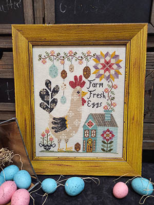 Rudy Rooster / Quaint Rose Needle Arts