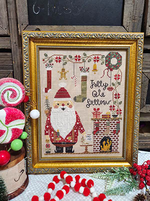 Jolly Ole Fellow / Quaint Rose Needle Arts