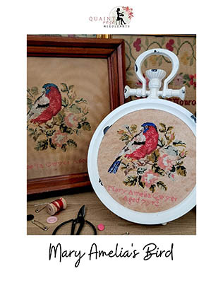 Mary Amelia's Bird / Quaint Rose Needle Arts