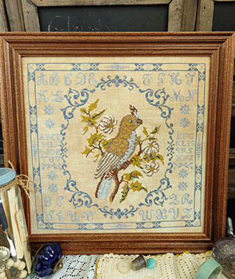 Something Blue / Quaint Rose Needle Arts