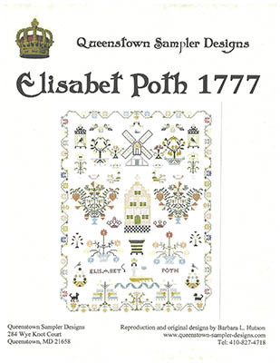 Elisabet Poth 1777 - The Netherlands / Queenstown Sampler Designs