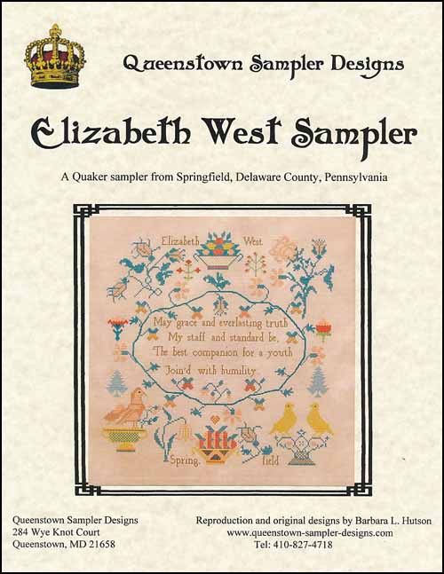 Elizabeth West Sampler / Queenstown Sampler Designs