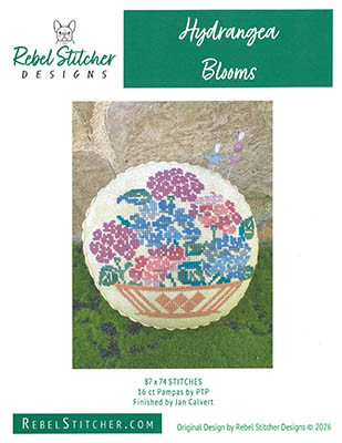 Hydrangea Blooms / Rebel Stitcher Designs
