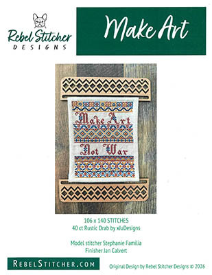 Make Art / Rebel Stitcher Designs