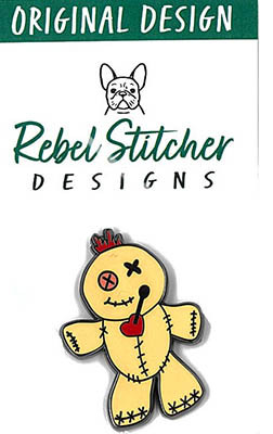 Voodoo Doll Needleminder / Rebel Stitcher Designs