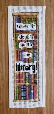 Go To The Library / Rogue Stitchery