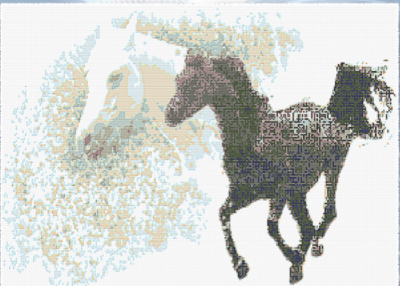 Dos Caballos - Two Horses / Ronnie Rowe Designs