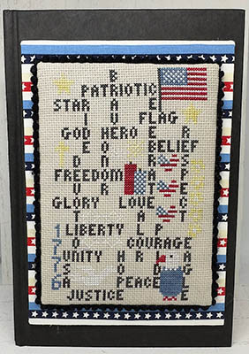 Words To Live By - Patriotic Edition / SamBrie Stitches Designs