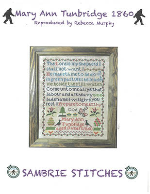Mary Ann Tunbridge 1860 / SamBrie Stitches Designs