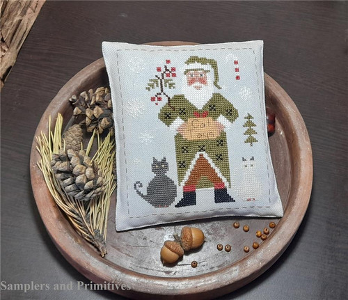Cat Toys Santa / Samplers And Primitives