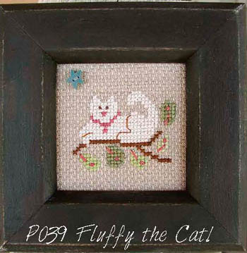 Our House Pearls-Fluffy The Cat / Samsarah Design Studio