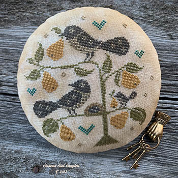 Little Pear Tree Pin Keep / Scattered Seed Samplers