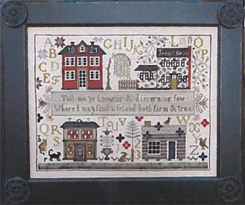 Jenny Bean Friendship Sampler / Shakespeare's Peddler
