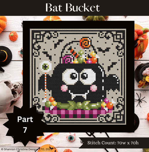 Bat Bucket / Shannon Christine Designs