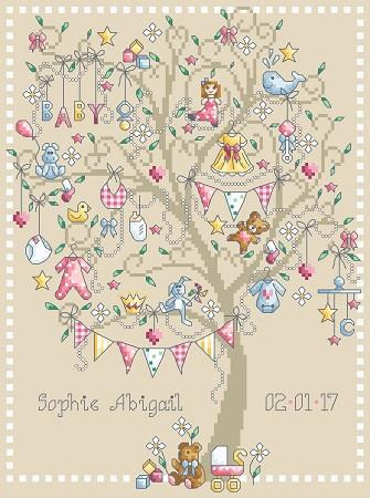 Baby Girl Tree / Shannon Christine Designs