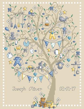 Baby Boy Tree / Shannon Christine Designs
