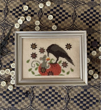 Candy Corn & Pumpkin / Stitches By Ethel
