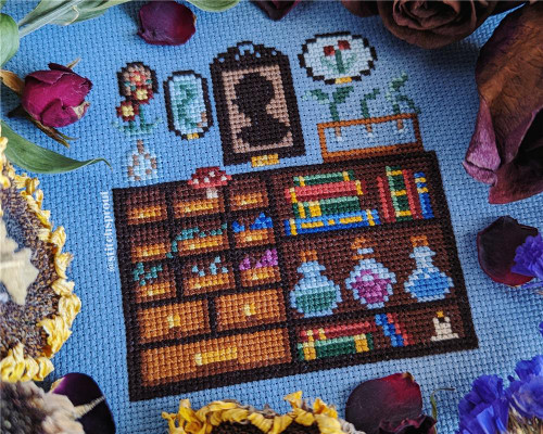 Cabinet Of Curiosities / Stitchsprout Cross Stitch