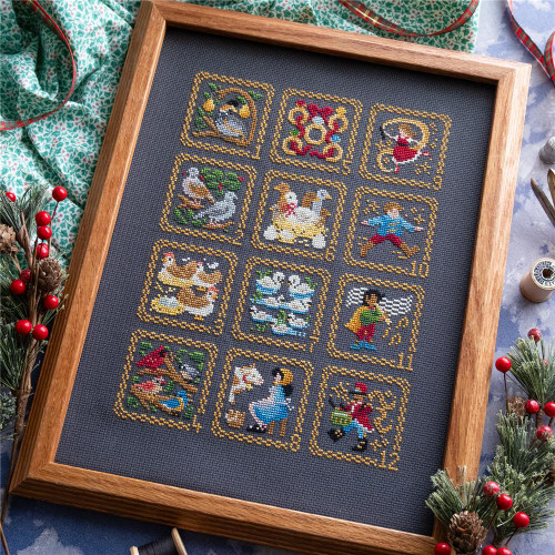 12 Days Of Christmas Sampler / Stitchsprout Cross Stitch