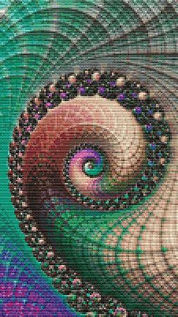 Fractal No 101 Cross Stitch / Stitchx Craft Designs