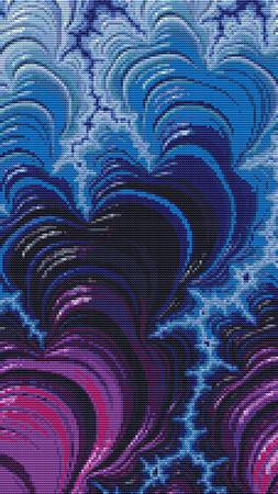 Fractal No 118 Cross Stitch / Stitchx Craft Designs