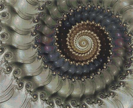 Fractal No 128 Cross Stitch / Stitchx Craft Designs