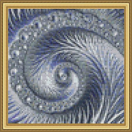 Fractal No 140 Cross Stitch / Stitchx Craft Designs