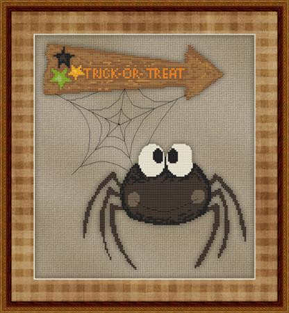 Silly Spider No. 3 Cross Stitch / Stitchx Craft Designs